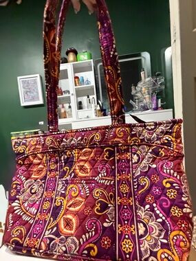 Vera Tote Bag in Safari Sunset
